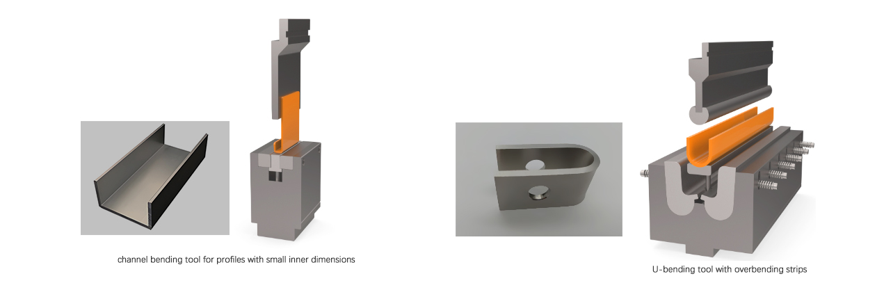 U bending press  brake punch and die