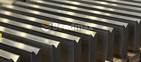 Wila system 86 degree single V die manufactured from 42CrMo alloy steel