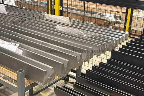 #Customer Touring the Press Brake Tooling Manufacturing Process