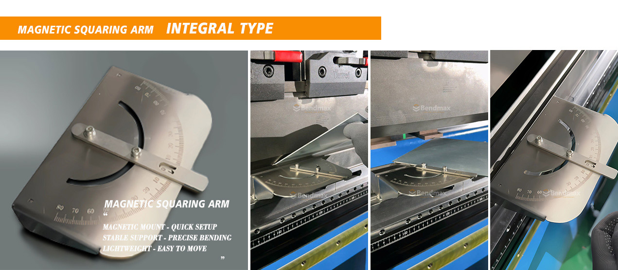  Magnetic Squaring Arm Integral Type for Press Brake 